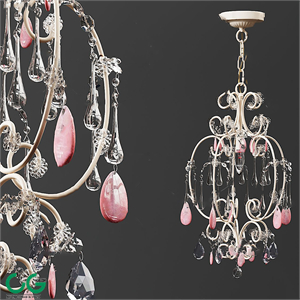 Light In The Box Elegant Candle Style Crystal Chandelier 03